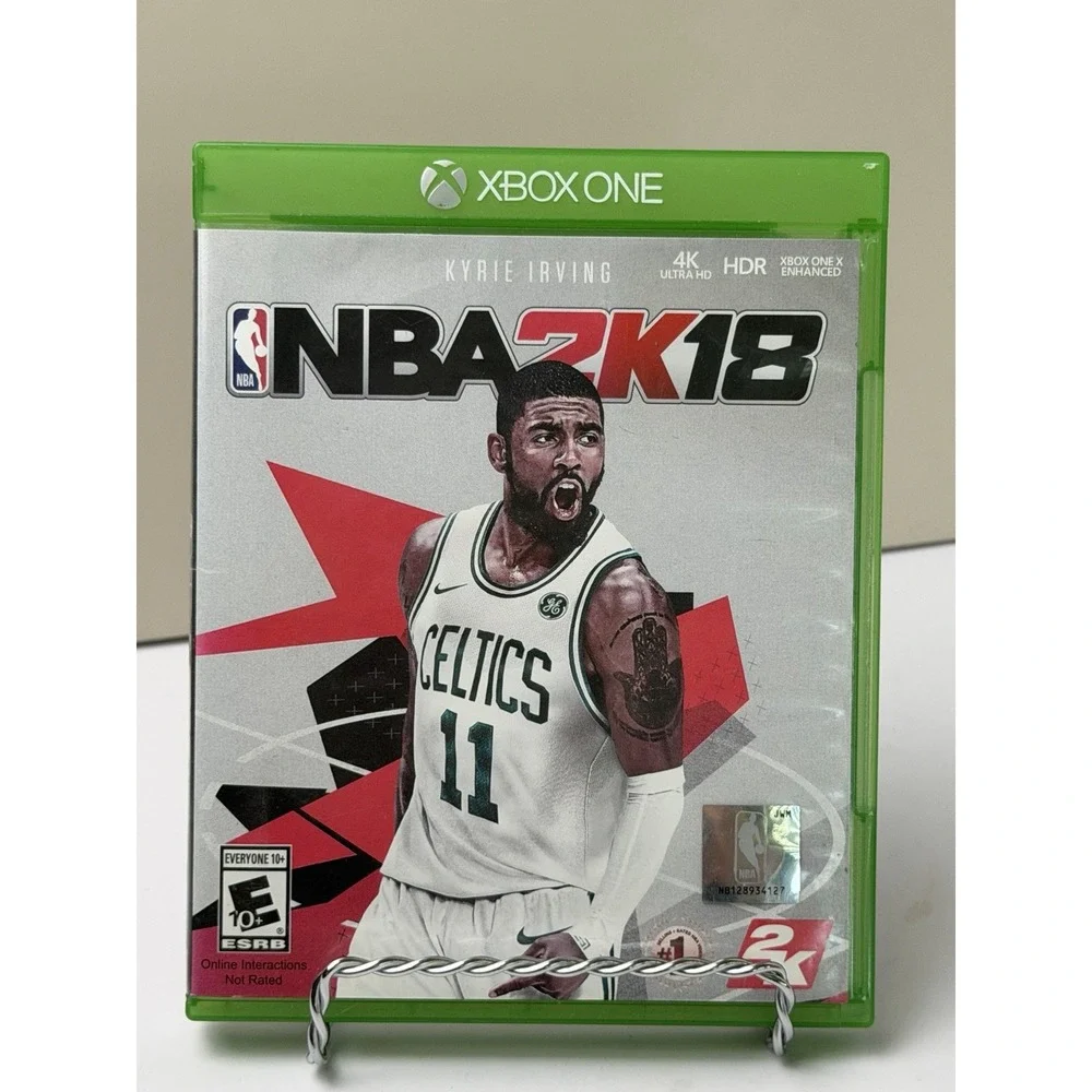 NBA 2K18 Microsoft XBOX ONE Basketball Game (Kyrie Irving) NBA2K18 Used